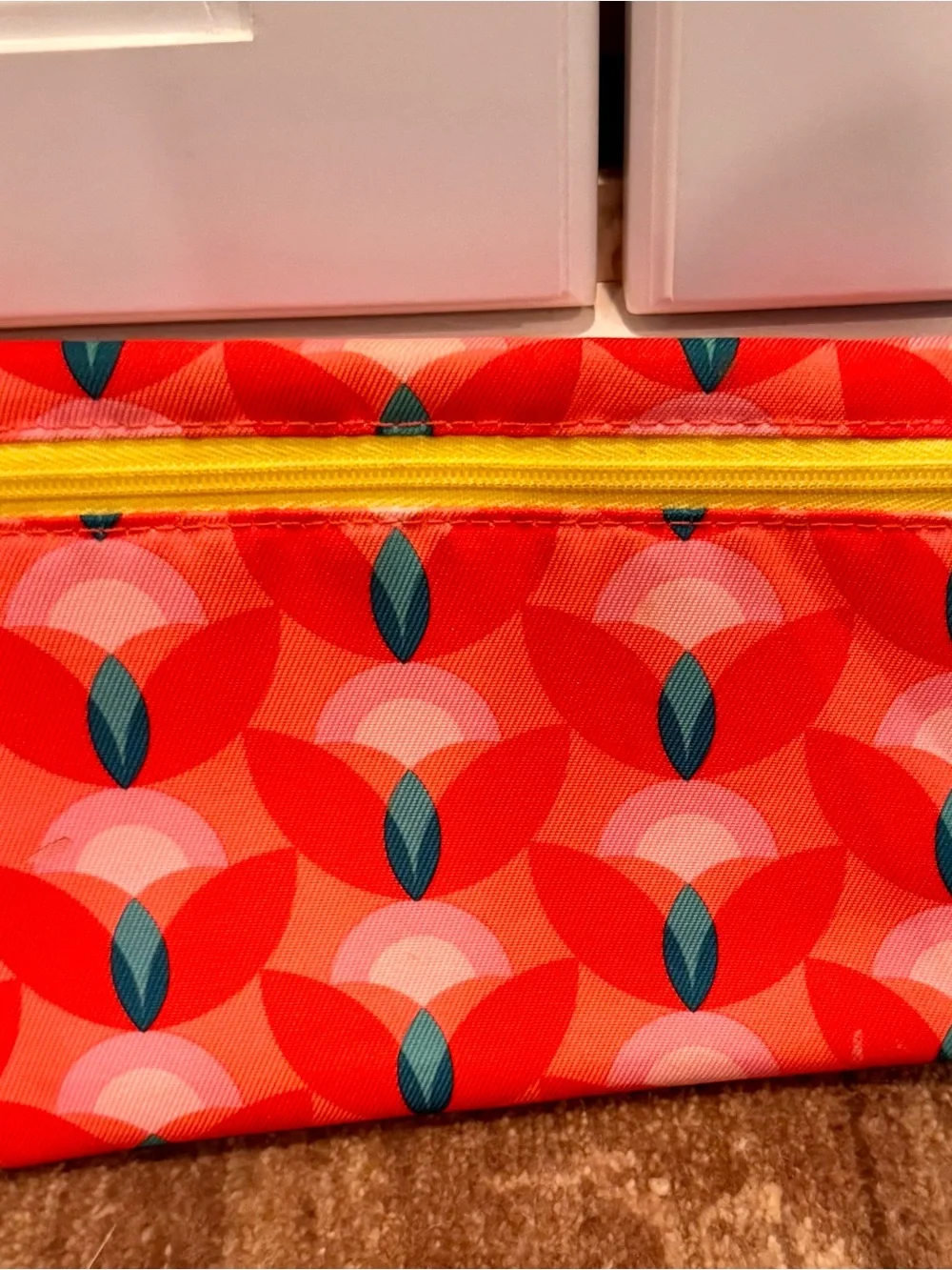 Clinique Floral & Geometric Cosmetic Bag Set of 3